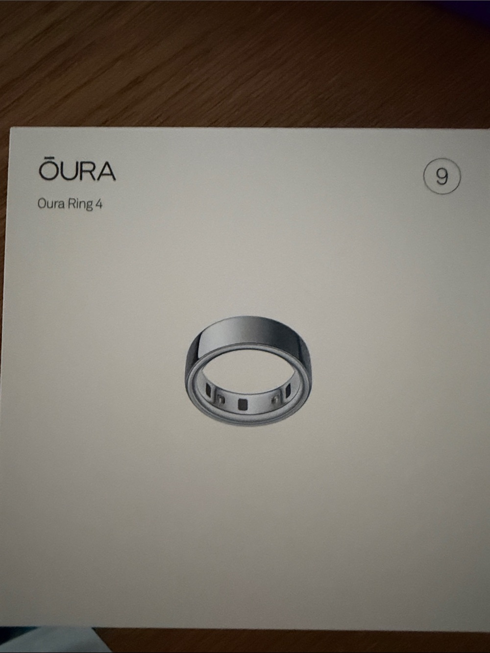 Oura Ring 4 never opened